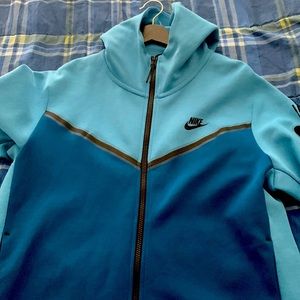 New Blue Nike Tech Fleece